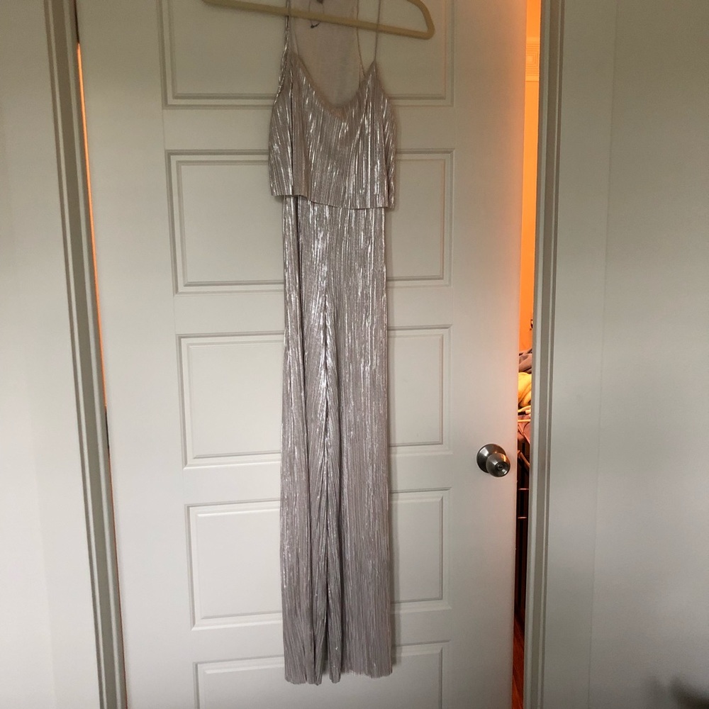 ASOS Silver jumpsuit